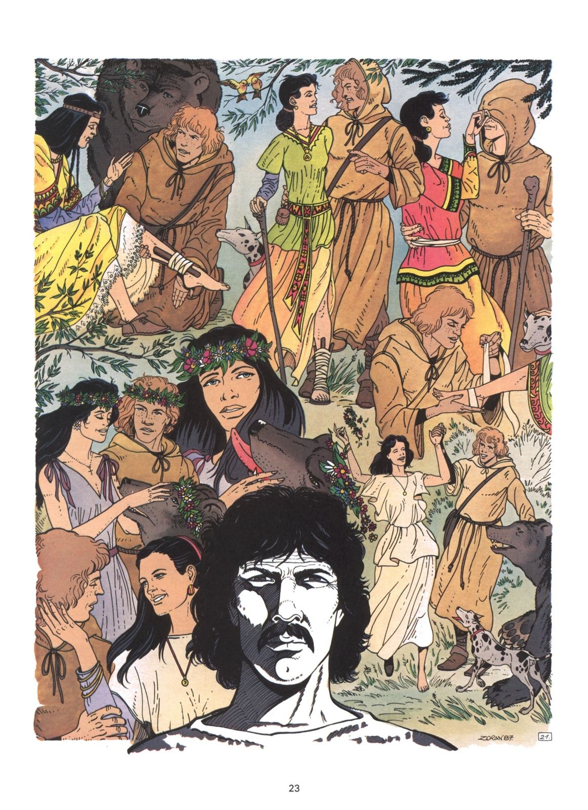 Ivor, Una historia de la Revista Tintín