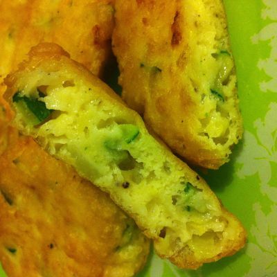 Beignets de courgette 