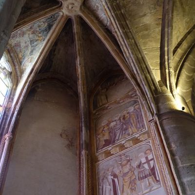 La cathédrale Notre-Dame de l'Assomption de Rodez : l'intérieur...