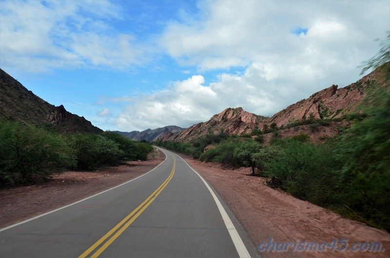 Quebrada de la Conchas, Argentine en camping-car
