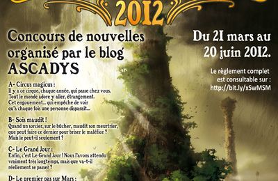 Le concours de nouvelles LES JOUTES DE L'IMAGINAIRE 2012 est ouvert !