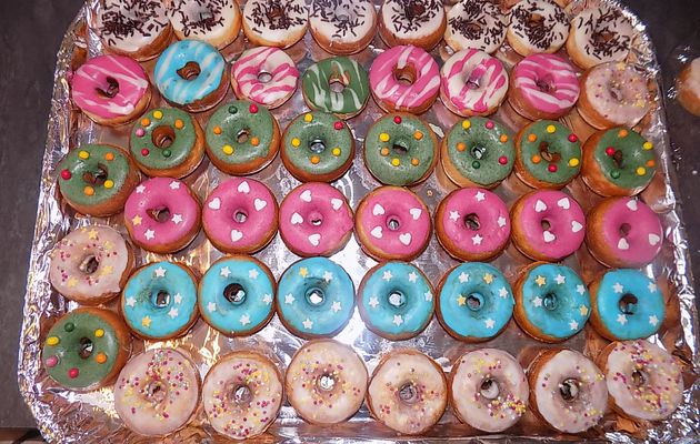 Donuts amandes noel