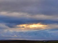 Fin de journée dans le comté de Caithness, pointe Nord-Est des Highlands