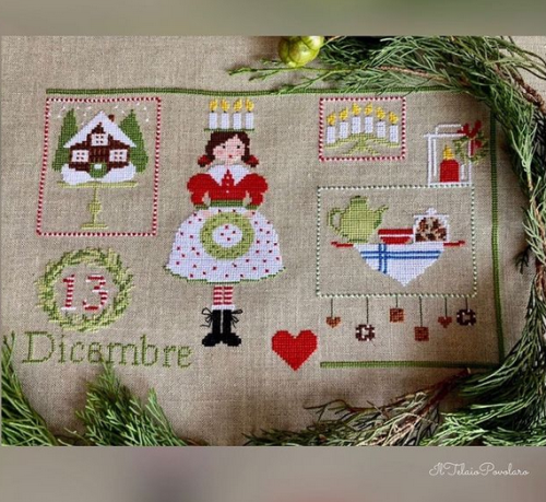 Prima di Babbo Natale, ...  arriva Santa Lucia a portare i doni ai bimbi buoni 