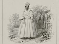 les coiffes des femmes, le katouri (chapeau), guyanaises en toilette (photos anciennes et récentes)