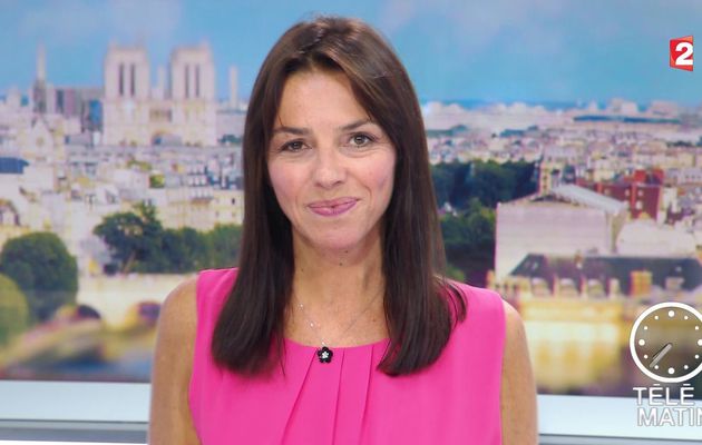 SOPHIE LE SAINT pour LE JT de 7H30 ce matin @France2tv @telematin #vuesalatele