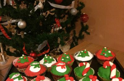 Des cupcakes pour Noel !