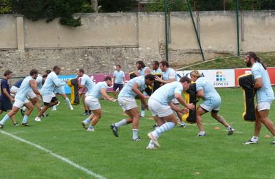 Entrainement du Racing Métro à Antony