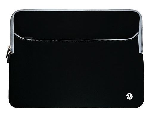 Vangoddy Black Carrying Sleeve with Extra Dual Pocket Mouse for 13.3 inch ASUS UL30A-X2 MSI X320-037US Sony VAIO VG...