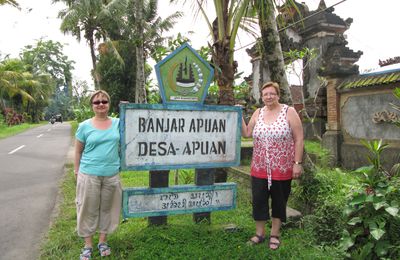 Au village d'APUAN (Bali)