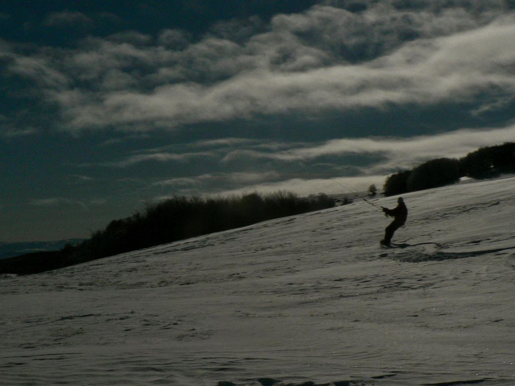 Snowkite à Bonnecombe