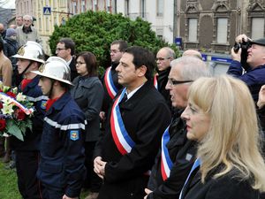 Commémoration du 11 novembre en 2012 à Algrange