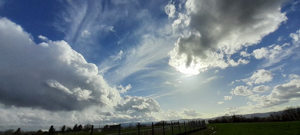 Ciels et paysages de février et mars