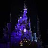 Illumination du Château Disenyland Paris Decembre 2022 .