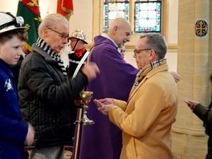 Sainte Barbe des mineurs d'Algrange en 2024 (de l'EHPAD Le Witten à l'église saint Jean Baptiste)