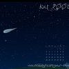 Fonds d'écran calendrier AOUT 2008 + pluies d'étoiles filantes