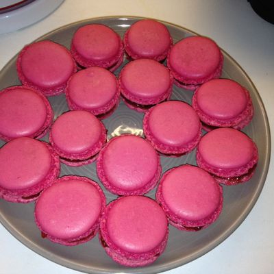 Macaron framboise