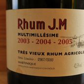 J.M. Multimillésime 2003-2004-2005 - Passion du Whisky