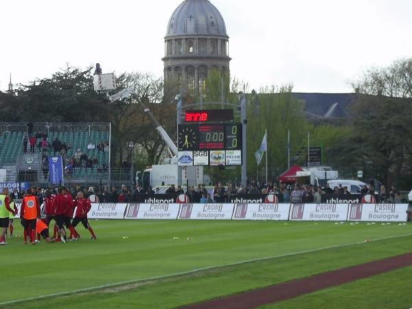 Match Boulogne-sur-mer contre St Etienne, décisif pour le maintien en ligue 1, le 05 mai 2010