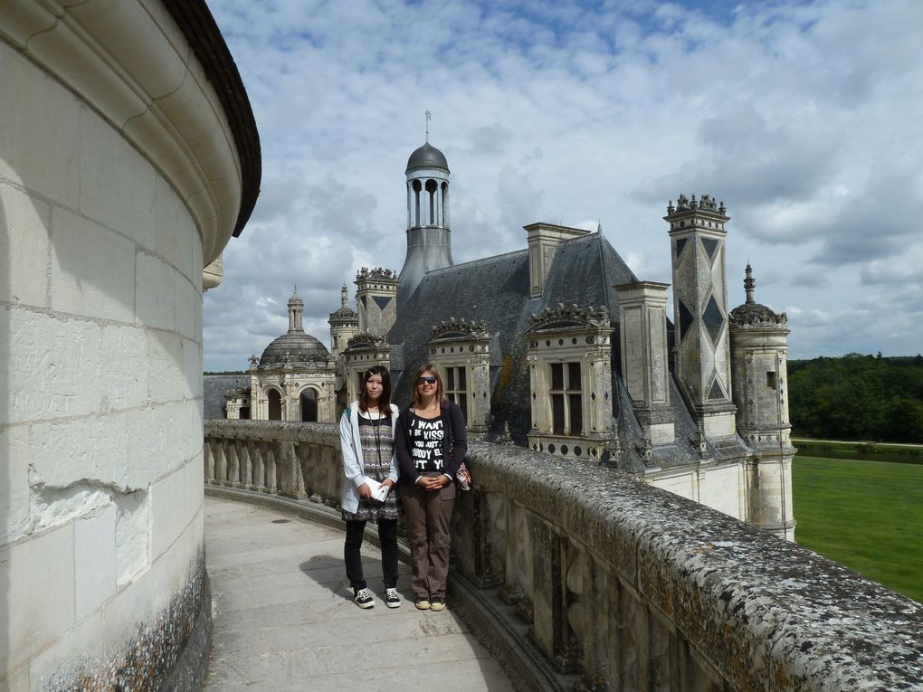 Chambord et Chenonceau avec Yuu