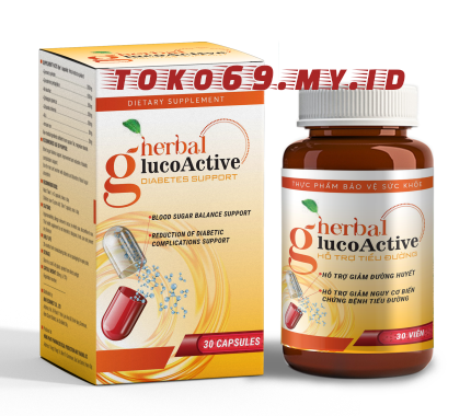 Herbal GlucoActive BPOM Asli ~ Toko69
