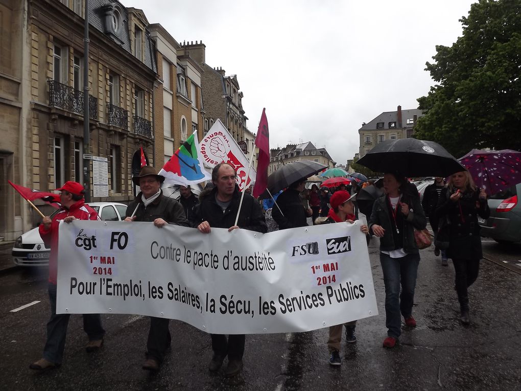 Malgré la météo, les manifestants étaient au rendez-vous !