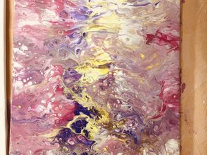 Atelier fluid'art - Acrylic pouring - avec Sabrina - Les artistes de l'Atelier de Flo