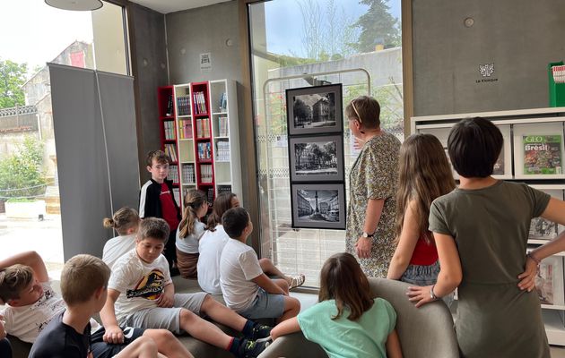 Visite de la classe de Mme Rosique