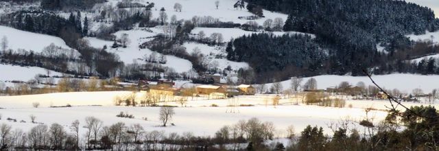 Villages et hameaux altiligériens sous la neige