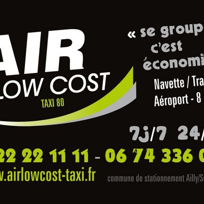 NAVETTE AMIENS AEROPORT DE ROISSY " AIR LOW COST TAXI 80" Tél: 03 22 22 11 11