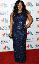 NAACP Image Awards 2012 : Red Carpet - Amber Riley, Taraji P. Henson, Viola Davis, Lenny Kravitz...
