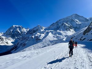 ... et finalement ski de rando lors d'une 2nde magnifique journée