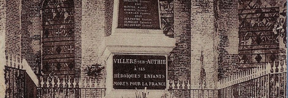 GUERRE 1914/1918: monument aux morts