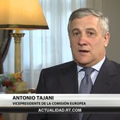 Entrevista con Antonio Tajani, vicepresidente de la Comisión Europea