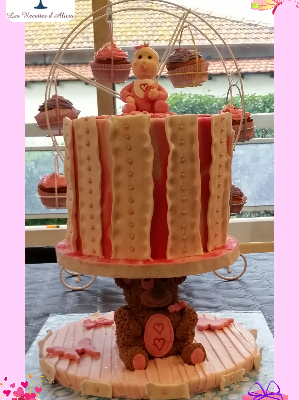 Gâteau baby shower 