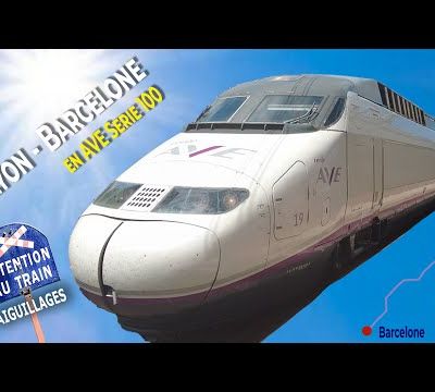 de Lyon à Barcelone avec le train Espagnol RENFE