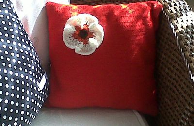 Coussin fait main : ma jolie bohème