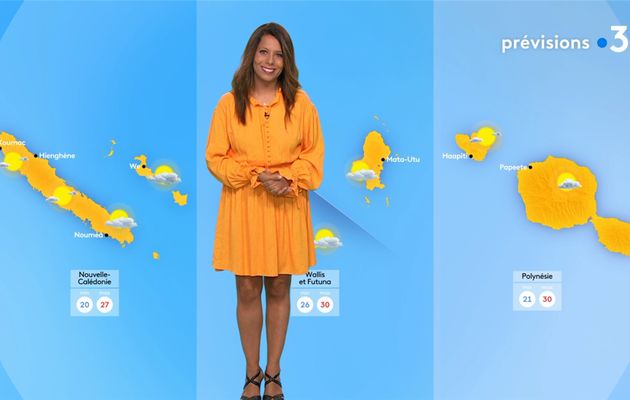 Myriam Seurat Météo France 2 et France 3 le 29.06.2022