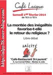 Café laïque : 1er février 2014