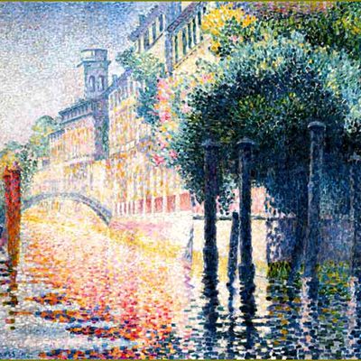 Venise par les peintres -  Henri Edmond Cross -  Venise - canal