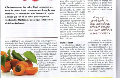 La Suisse, terre de fruits