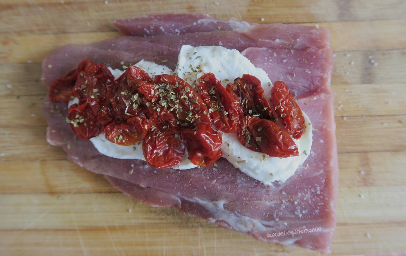 Filet Mignon Plancha à L Italienne Filet mignon de porc farci à l'italienne - auxdelicesdemanue