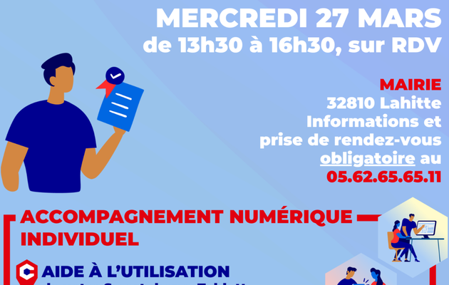 📌﻿ Le conseiller numérique à Lahitte ﻿💻