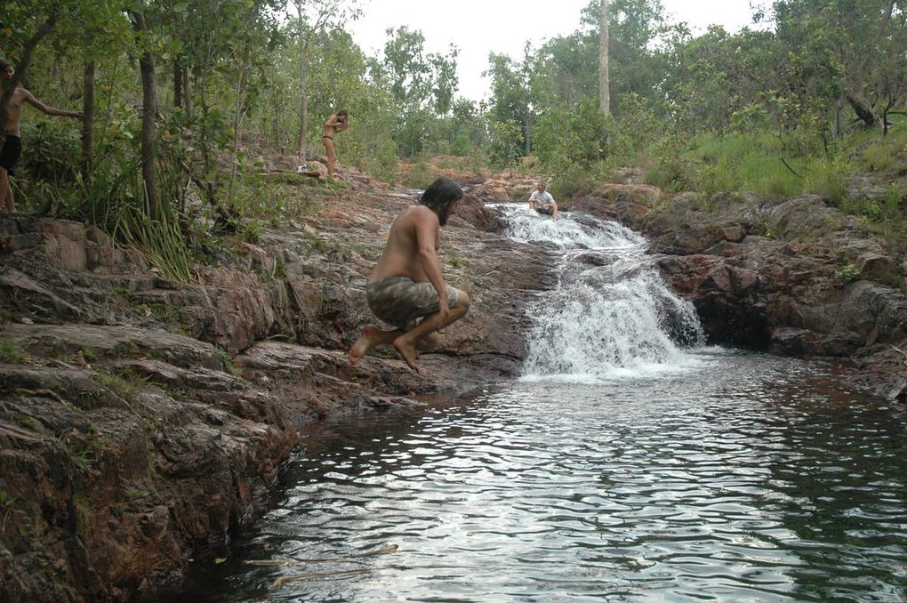 Buley Rockhole (on remarque la passion de Nico pour les sauts dans l'eau ;) ) / we can see Nico's hobby for water jumping ;)