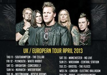 FOZZY back in UK/EUROPE april 2013
