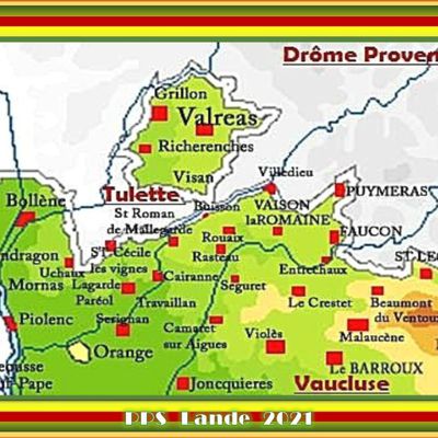 La Drôme provençale N° 6 par Lande.