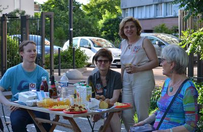 Apéritif avec les habitants de la Fouilleuse à Rueil