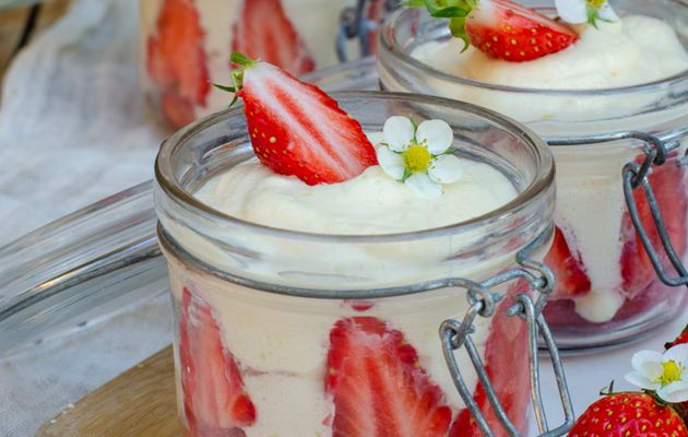 Tiramisu aux fraises