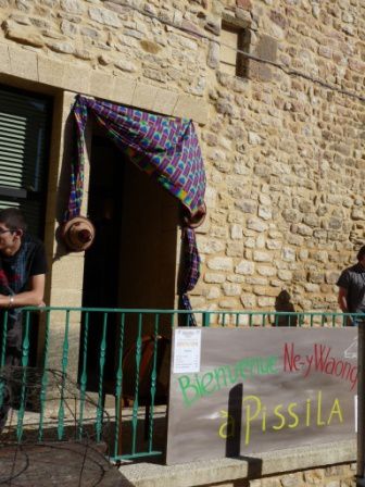 A l'occasion des "Vendanges de l'Histoire", l'association a tenue une expo-vente de photos de Pissial et d'Afrique