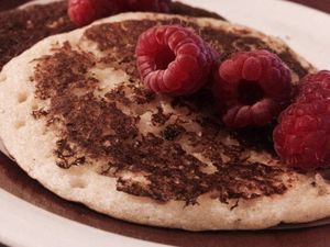 Pancakes légers à base de pomme